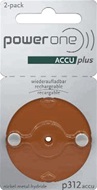 Losse accu's type 312 voor PowerOne pencharger